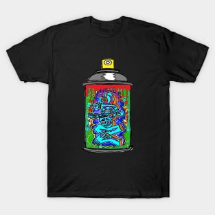 music spray can Pop Art T-Shirt